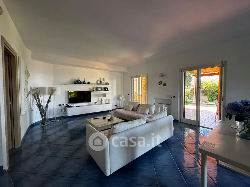 Séjour - Villa with Sea View and Pool in Diamante