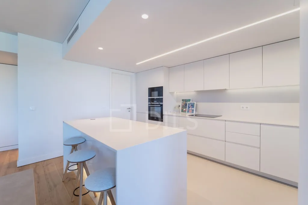 Cuisine - T3 Apartment with River View in Vila Nova de Gaia