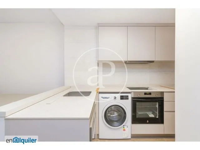 Köök - Modern Flat with Pool in Arganzuela, Madrid