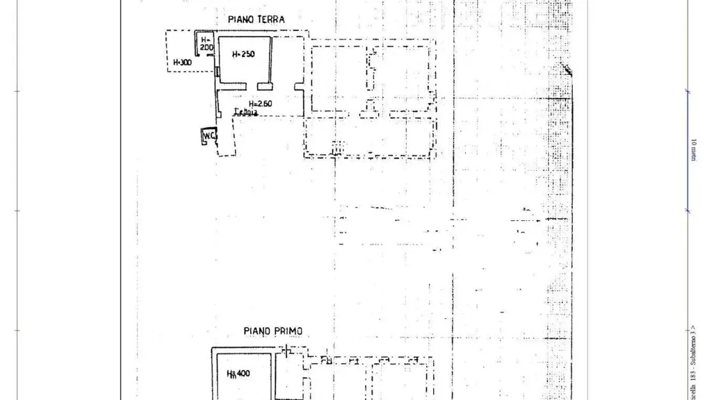 Plan - Independent House with Private Garden in Lessolo