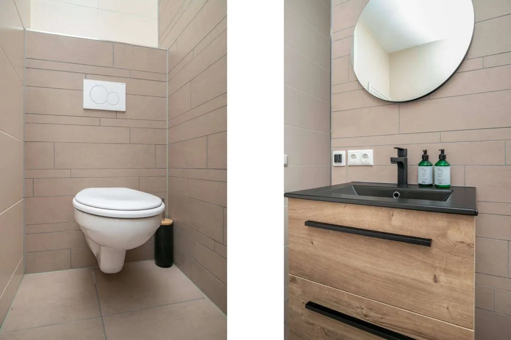 Salles de bain - Modern Corner House with Garden in Zeist