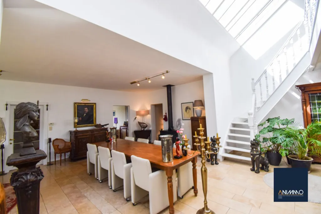 Söögituba - Spacious Villa with Countryside View in Kampenhout