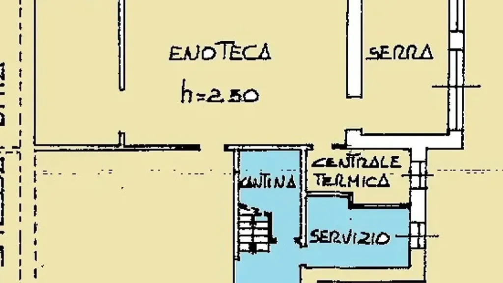 Plan - Villa with Private Garden in Giaveno