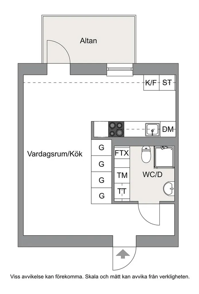 Plan - Modern Apartment with Golf View in Åkersberg