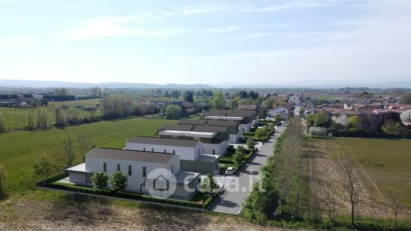 Vista aerea - Newly Built Triplex with Garden in Torri di Quartesolo