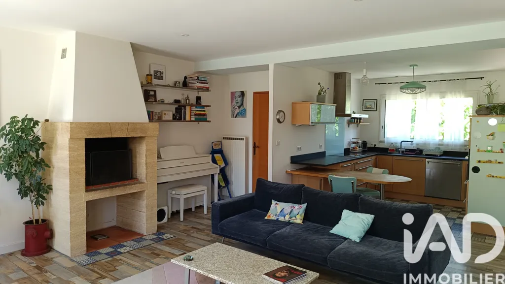 Séjour - Villa avec jardin et balcon à Mèze