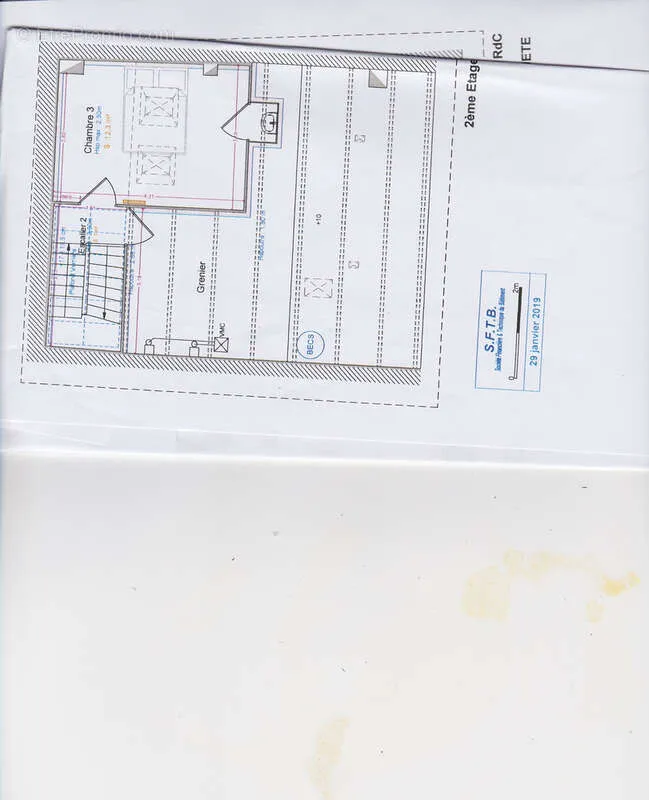 Planimetria - Duplex with West Exposure in City Centre