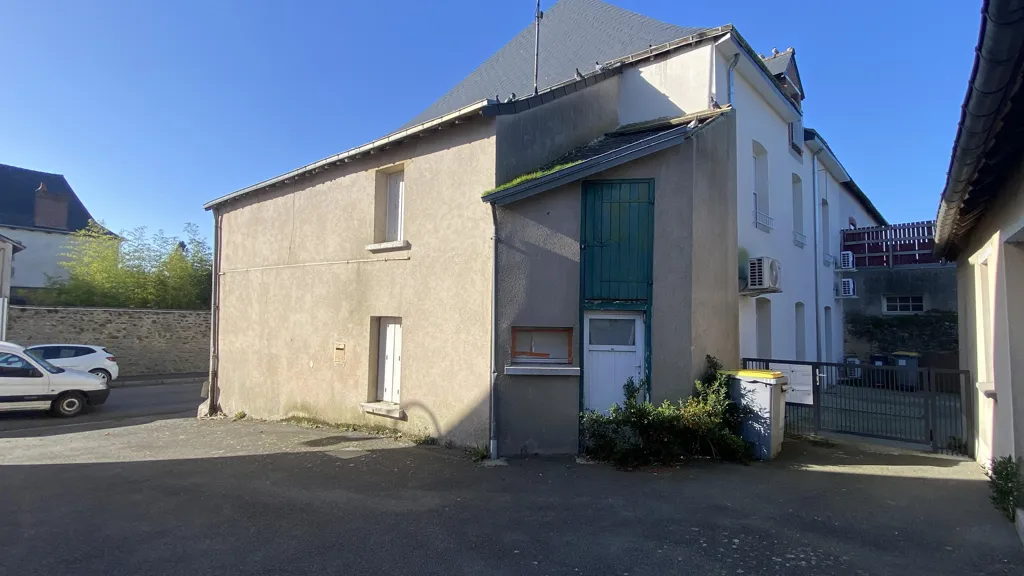 Exterior - Rustic Village House with Land in Cuillé