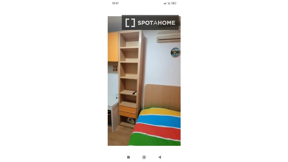 Camere da letto - Shared Room with Terrace in Prosperidad, Madrid