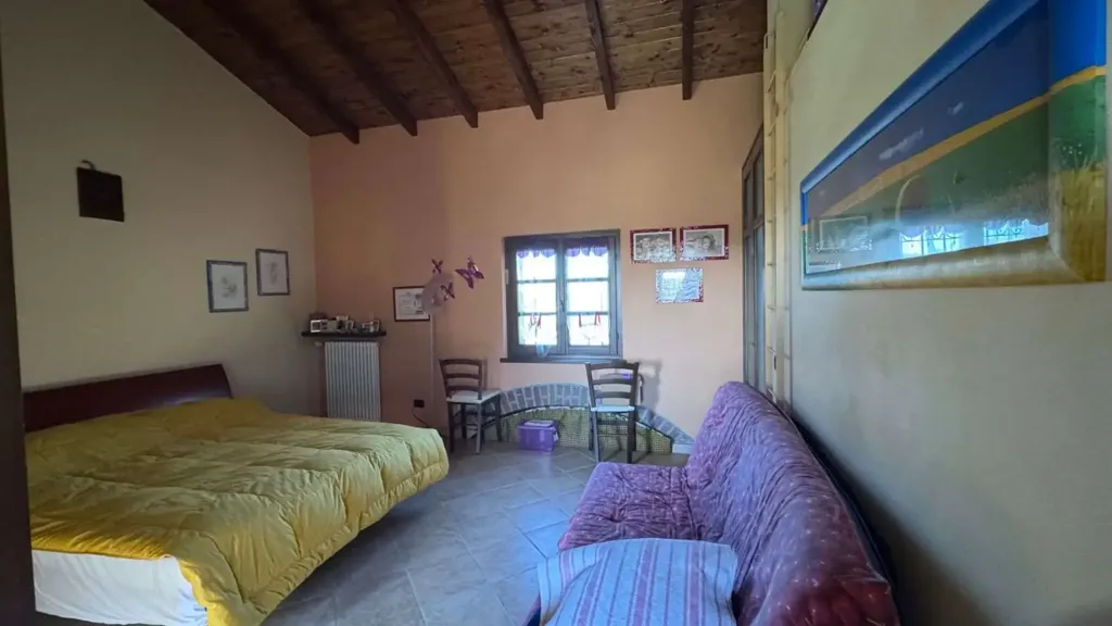 Chambres - Rustic-Style House with Large Garden in Oviglio