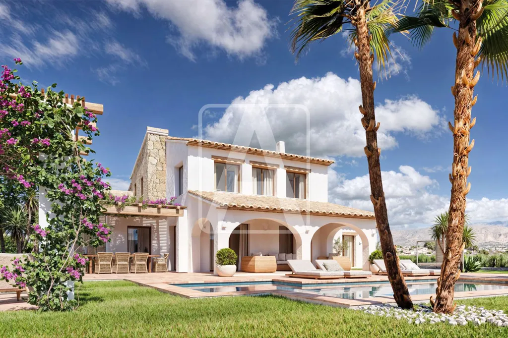Välivaade - Rustic-Mediterranean Villa with Sea Views in Benissa