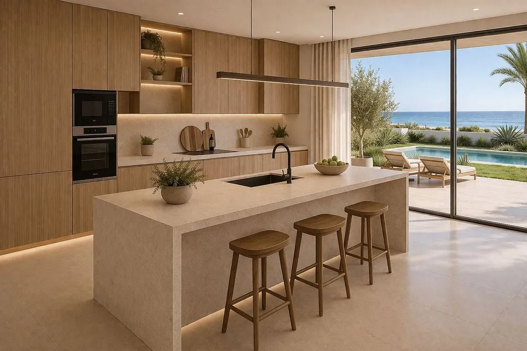 Cuisine - New House with Garden in Alcanar Platja