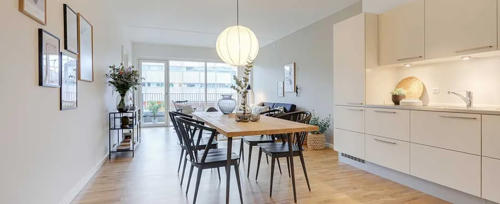 Sala da pranzo - Four-Bedroom Flat on Teglværkskajen, Copenhagen