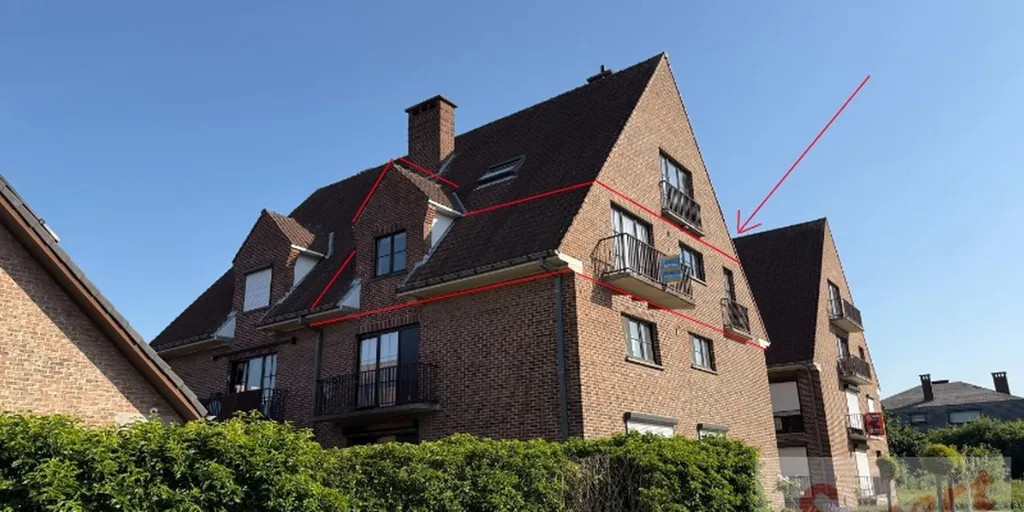 Extérieur - Appartement avec Garage XXL et Terrasses à Harelbeke