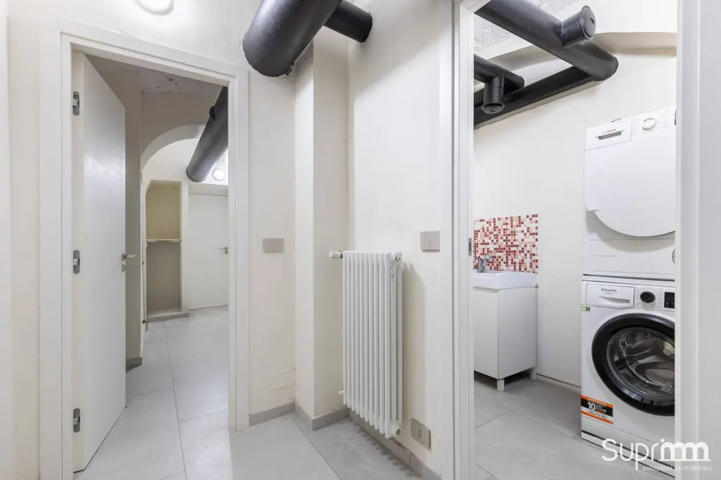 Buanderie - Restored Apartment with Private Courtyard in Turin