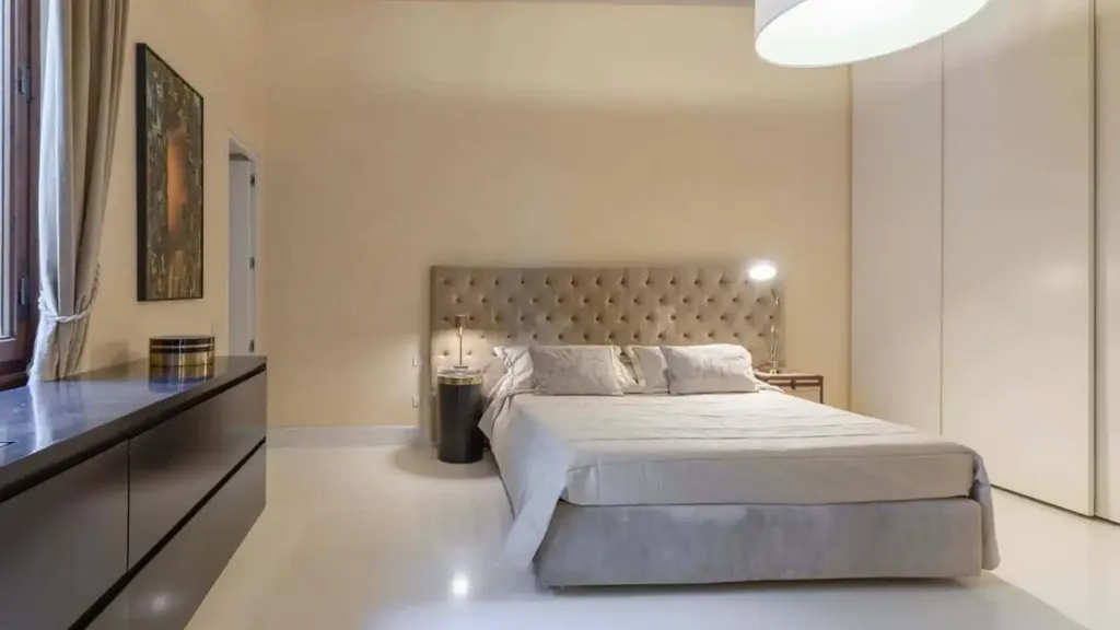 Bedrooms - Renaissance-Style Apartment with Terrace in Florence