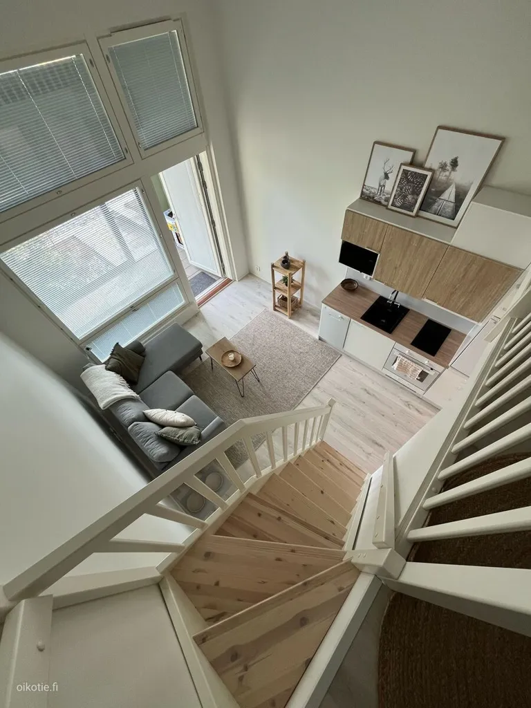Wohnzimmer - Modern Flat with Terrace in Lamminrahka, Kangasala