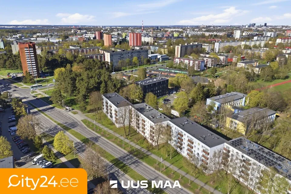 Vue aérienne - Appartement 2 pièces à Tallinn