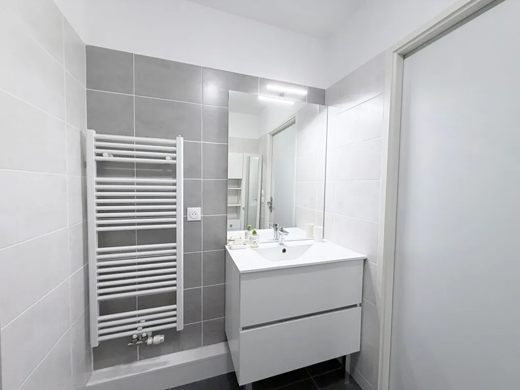 Bathrooms - Bright T3 Apartment with Terrace in Pessac Centre