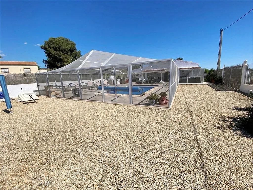 Piscine - Modern Chalet with Pool and Terrace in Huércal-Overa