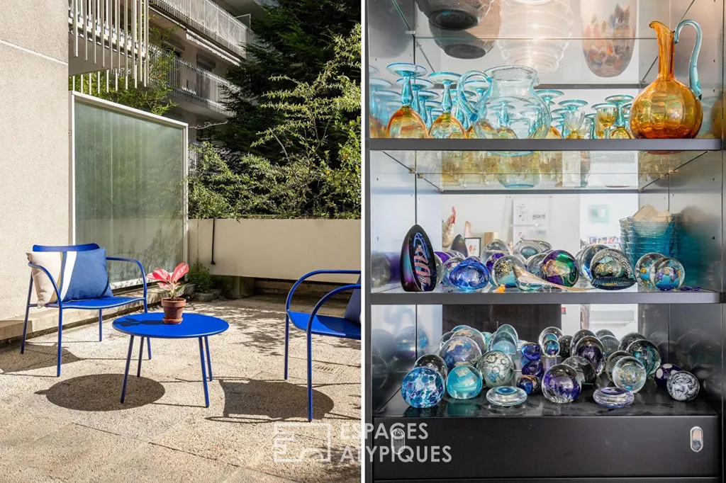 Jardin - Appartement avec Terrasse au Premier Étage à Paris