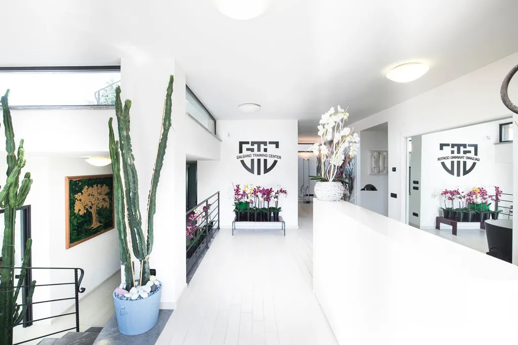Hallway - Luxury Villa with Indoor Pool in Pantigliate