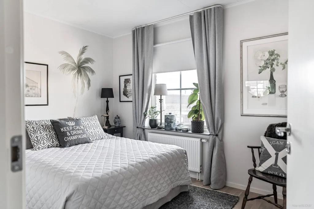 Chambres - Modern Flat with Balcony in Gustavslund