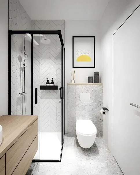 Salles de bain - Studio avec Terrasse à Asnières-sur-Seine