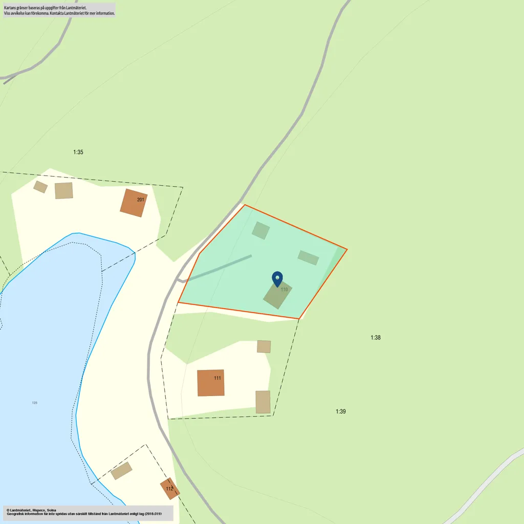 Planimetria - Holiday Home with Lake View in Åmål