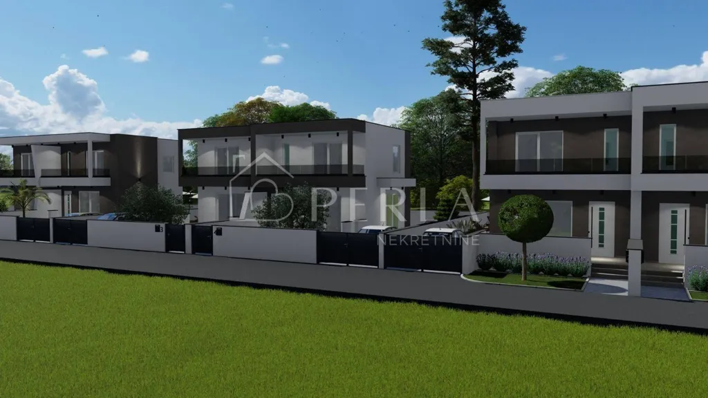 Modern Duplex with Pool near Zadar