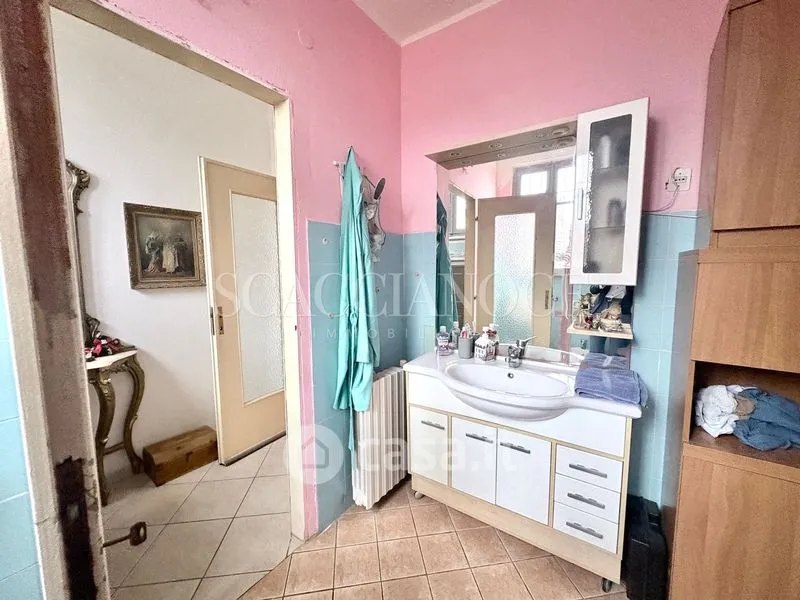 Salles de bain - Terraced House with Balcony in Occhieppo Inferiore