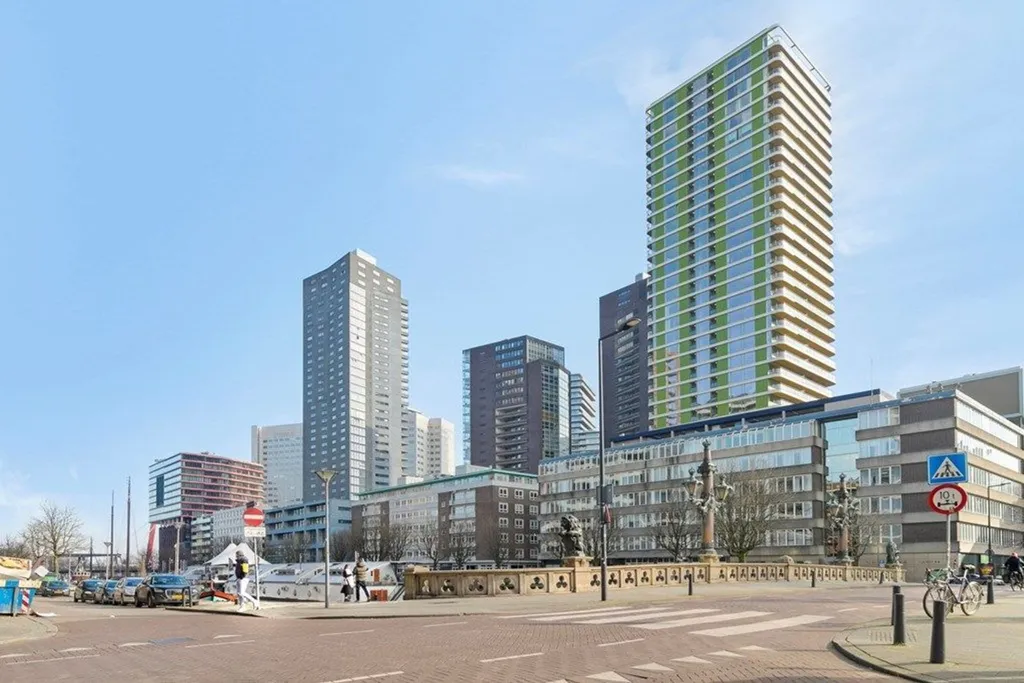 Extérieur - 2-Bedroom Apartment with Balcony in Rotterdam