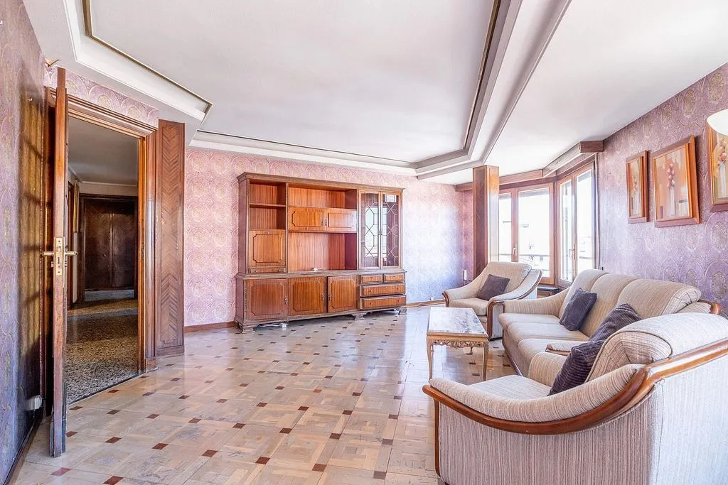 Séjour - Apartment with Balcony and Views in Zaragoza