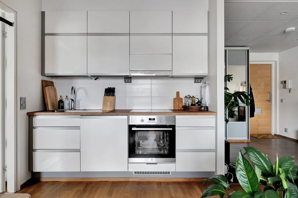 Cuisine - Modern Penthouse with Balcony in Turin