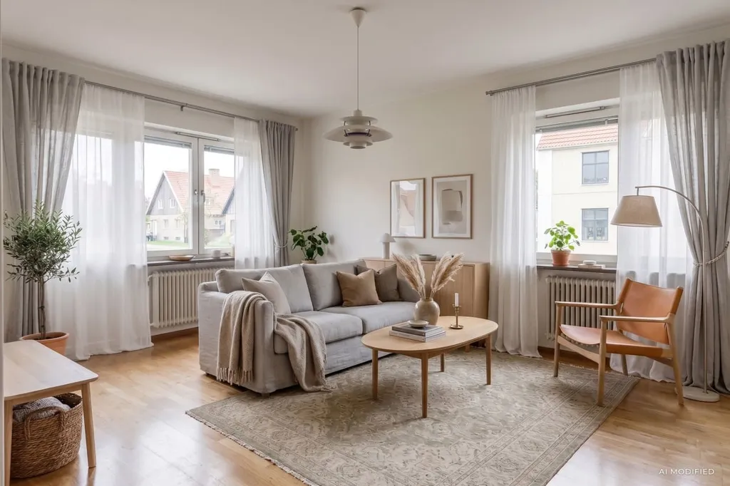 Elutuba - Bright Apartment with Balcony in Stockholm