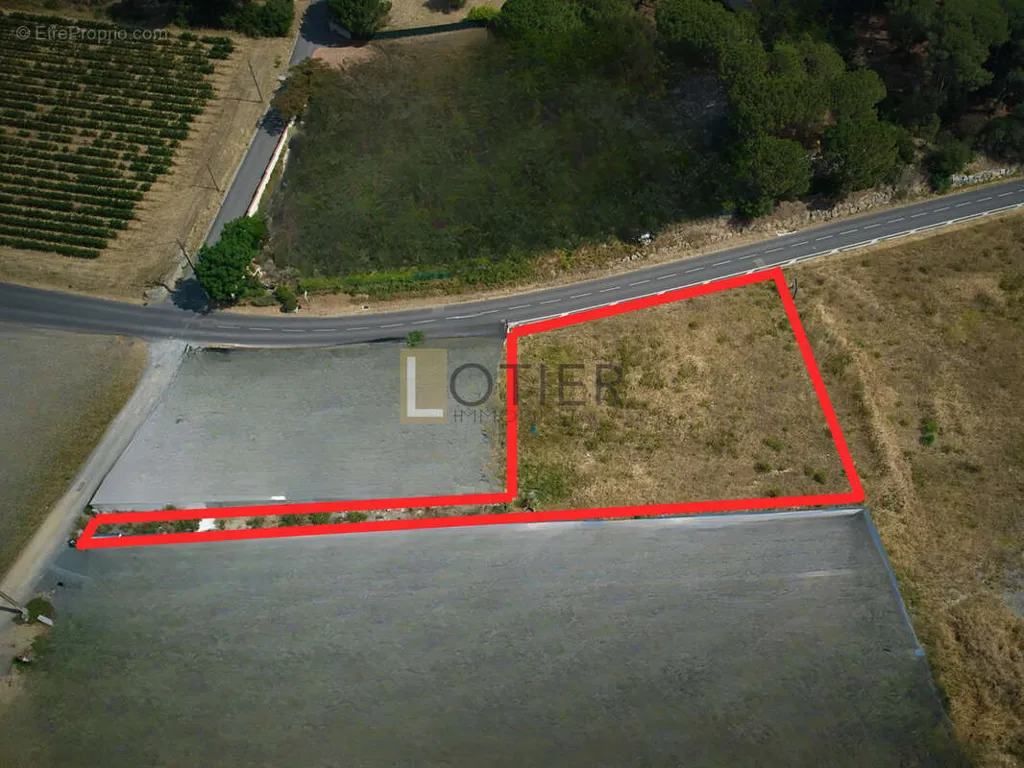Planimetria - Constructible Plot with Private Access in Villedubert