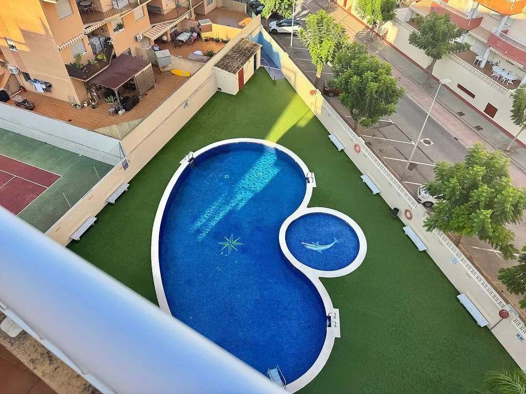 Vue aérienne - Penthouse with Pool in Calle Cañas y Barro