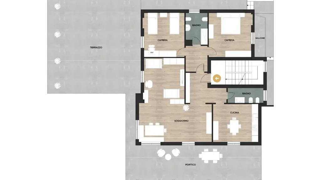 Planimetria - Luxury Villa with Lake View in Comerio