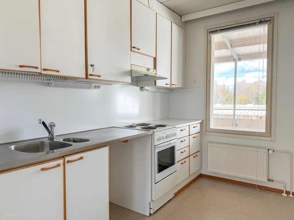 Cuisine - Apartment with Private Sauna in Simonkylä