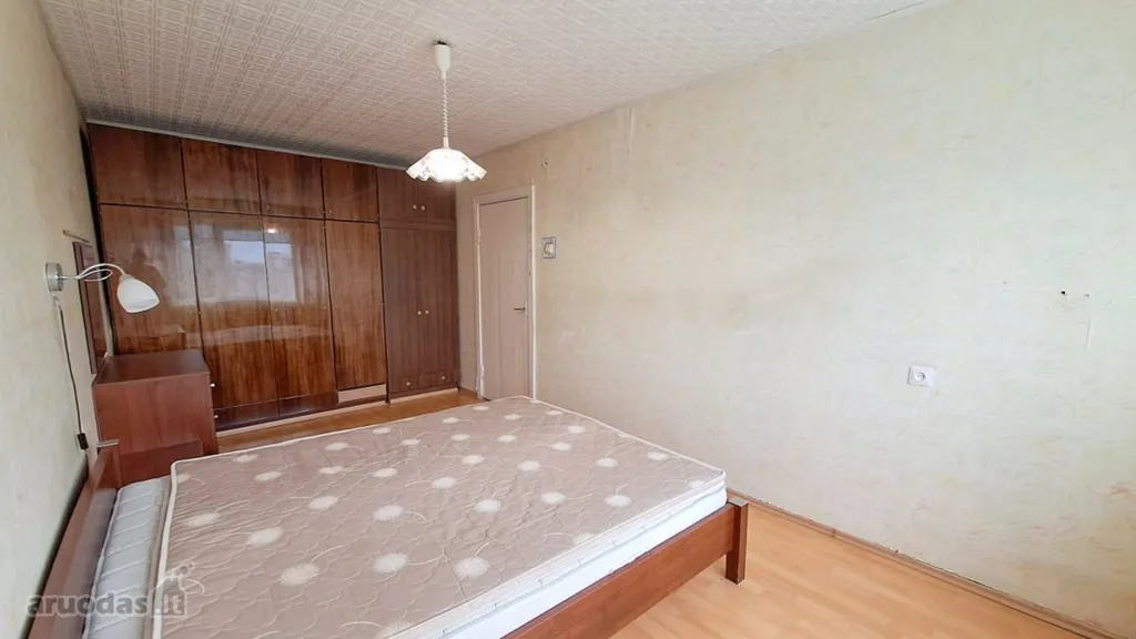 Chambres - Two-Bedroom Apartment with Balcony in Marijampolė