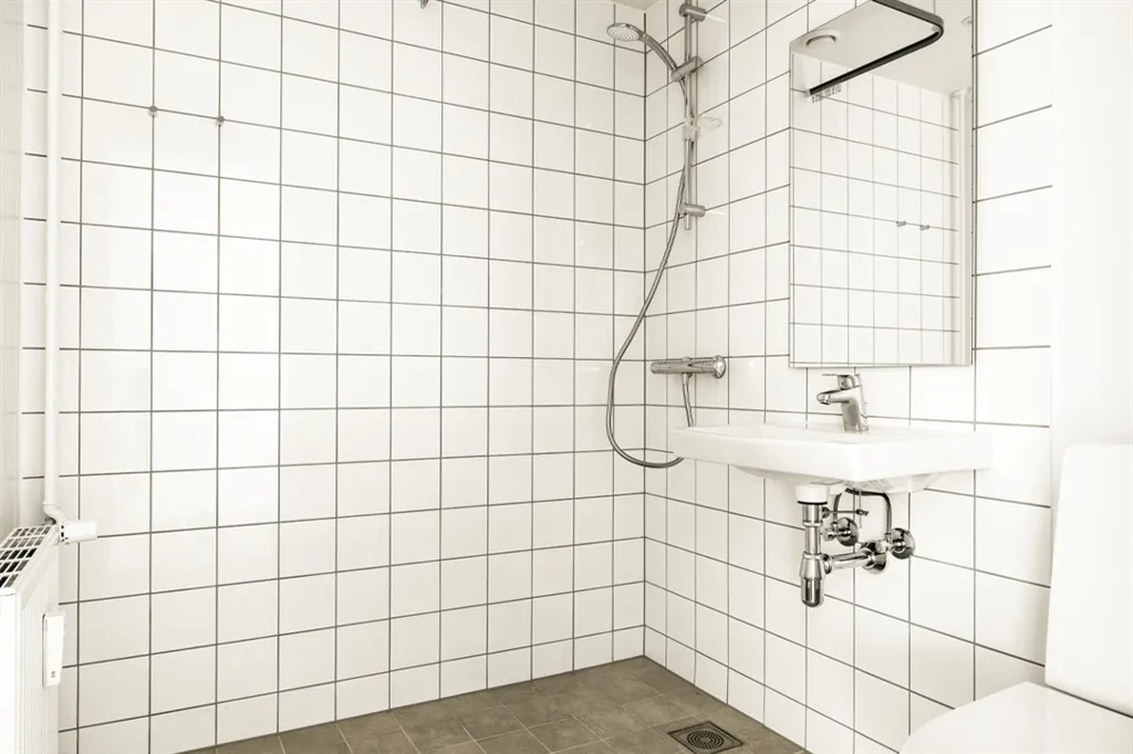 Salles de bain - 1-Bedroom Apartment with Balcony in Odense NØ