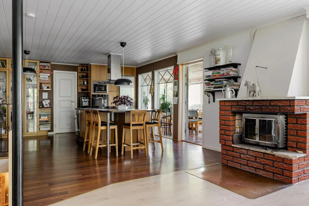 Köök - Suterräng Villa with Private Beach in Sandstrand