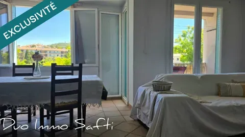 Séjour - Appartement T4 avec Balcon et Garage à Manosque