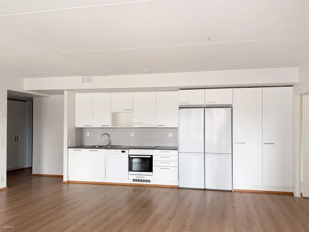 Köök - Modern Flat with Balcony in Pasila, Helsinki