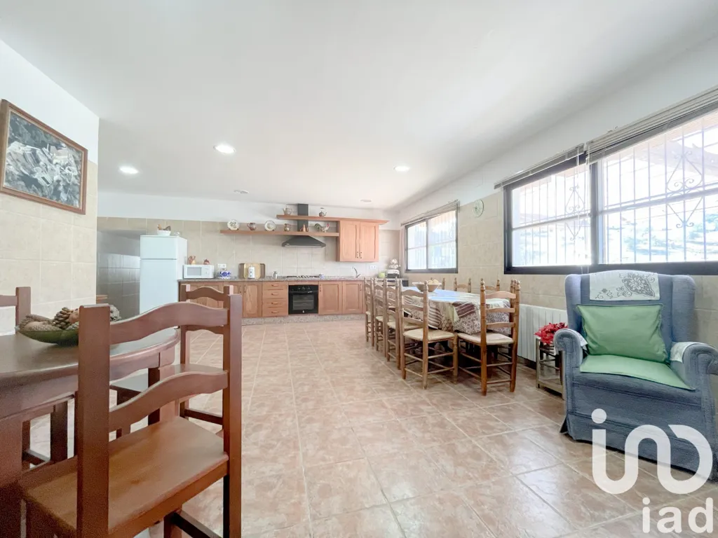 Dining Room - Rustic Finca with Pool in Casabermeja