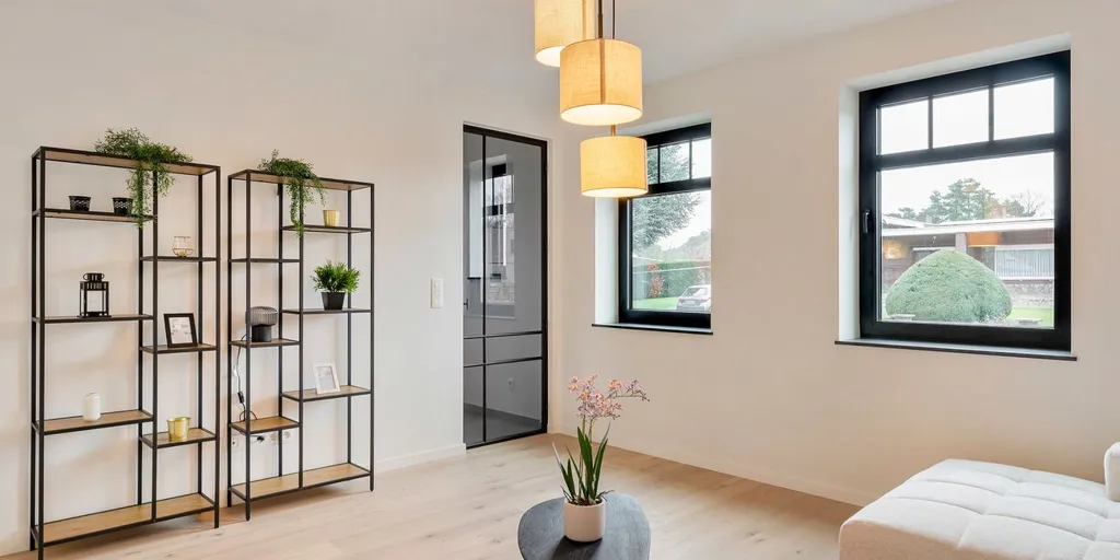 Séjour - Villa A+ Moderne avec Terrasse à Balen