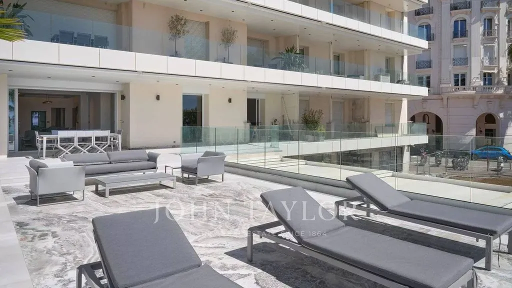 Jardin - Appartement Luxe avec Terrasse à Cannes