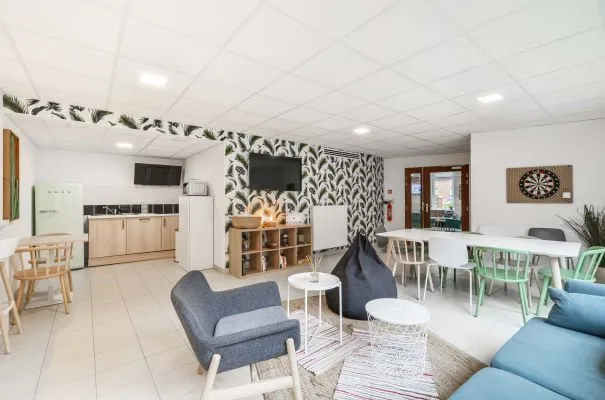 Séjour - Studio Meublé en Résidence Étudiante à Villeneuve-d'Ascq