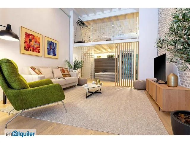 Séjour - Loft with Air Conditioning in Seville's Old Town
