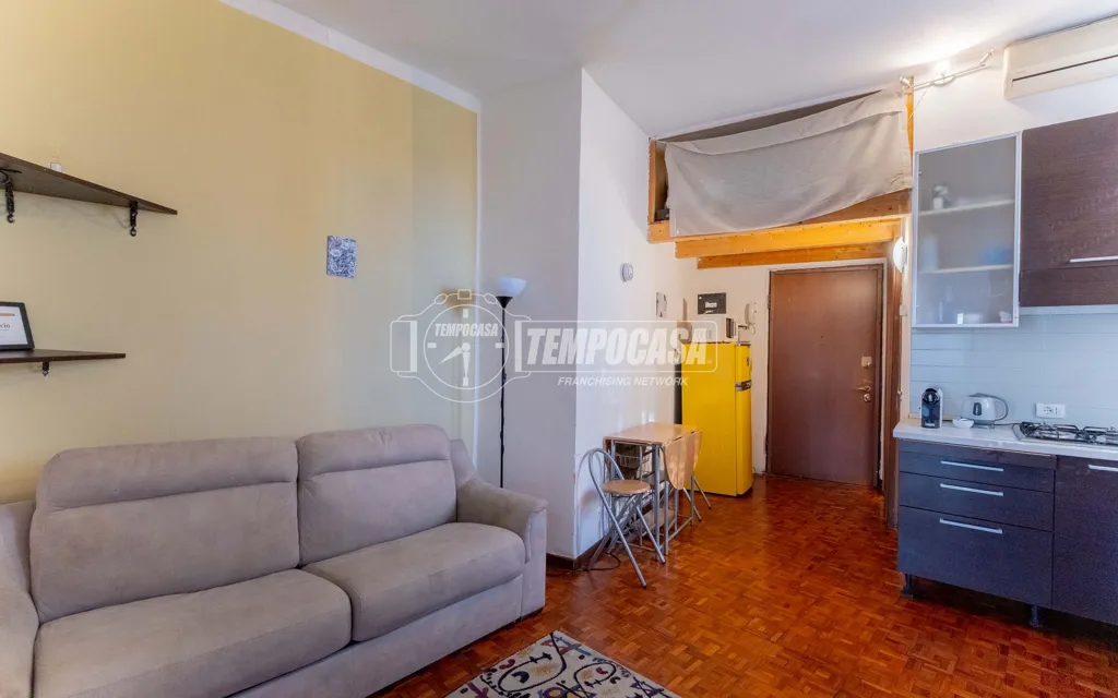 Séjour - Armed Two-Bedroom Apartment in Milan